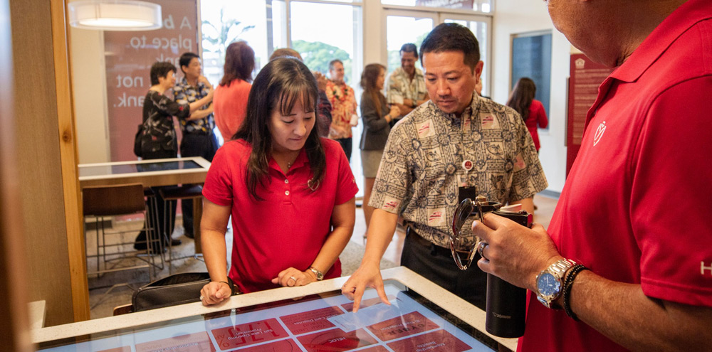 touch screen display for brand activation